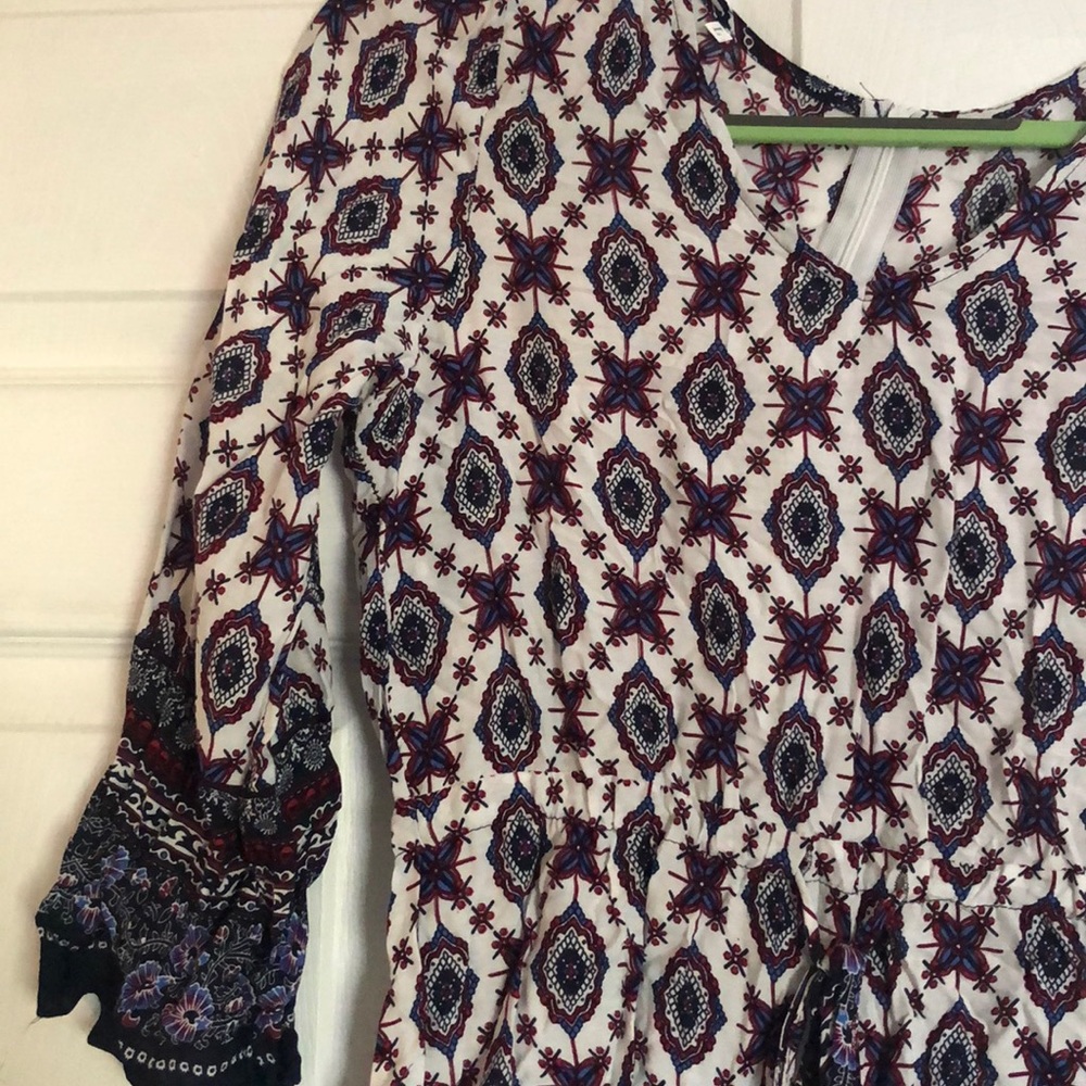 Printed romper